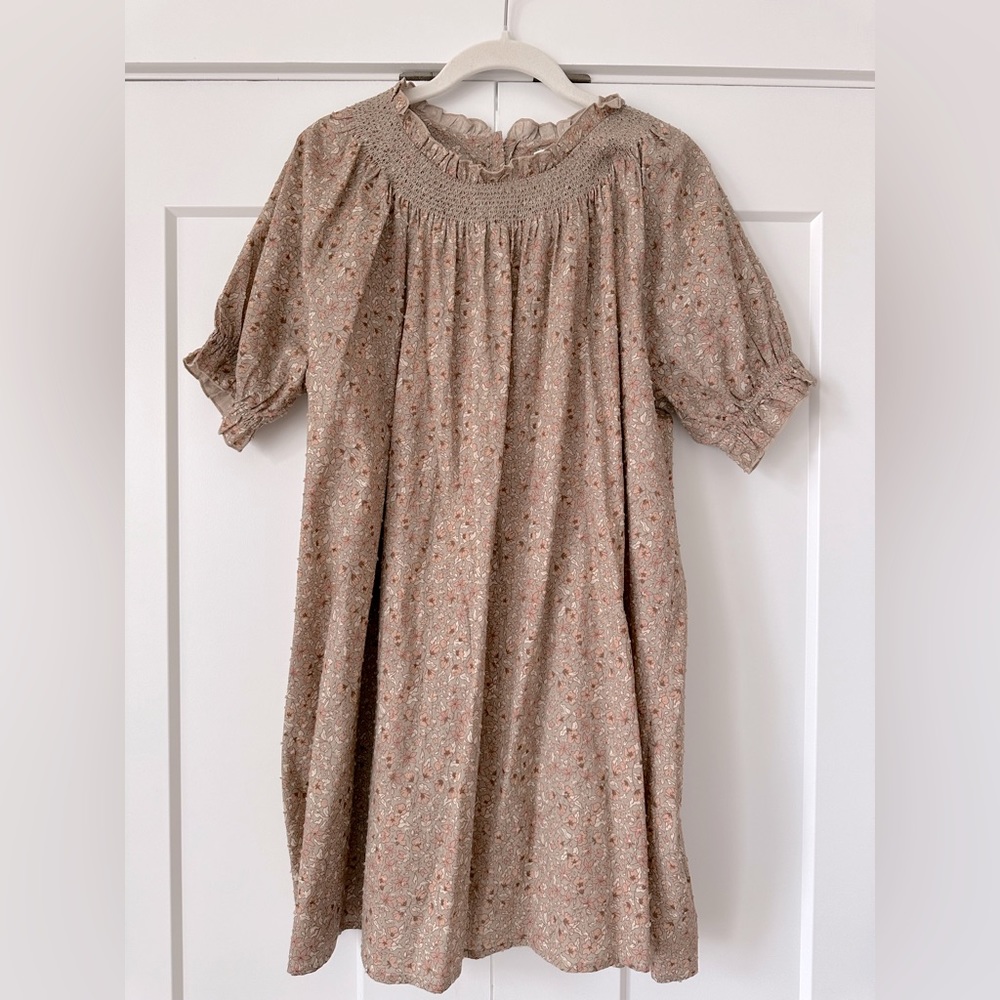 NORALEE WOMENS SMOCKED SHIFT DRESS, XS